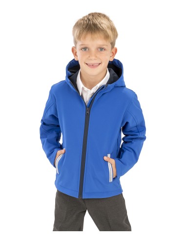 RES-R224Y-Youth TX Performance Hooded Soft Shell Jacket